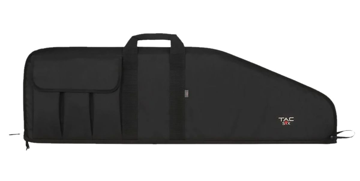 Tac Six Engage 42" Tactical Rifle Case Black Endura Foam Padding