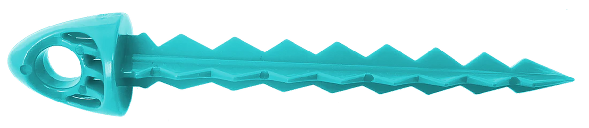 Targettack TargetTack 3" Teal Green Polycarbonate Plastic Target Tacks - 6 Pack