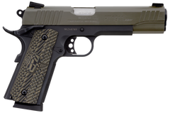 Taurus 1911 45 ACP 5" 8+1 SAO Pistol - Matte Black Frame / Green Cerakote Slide