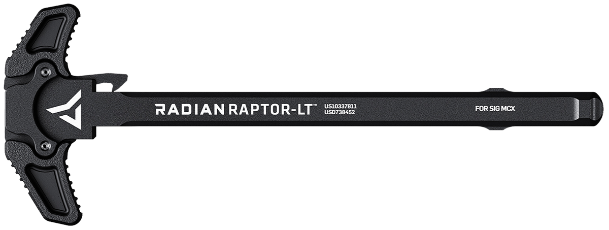 Radian Weapons Raptor-LT Ambidextrous Charging Handle - Black - Sig MCX