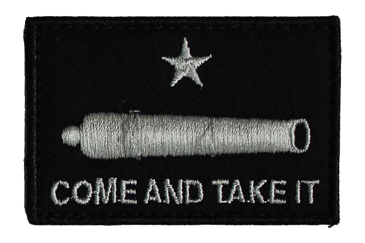 Walkers Game Ear FLG Come and Take It Cannon Black Flag