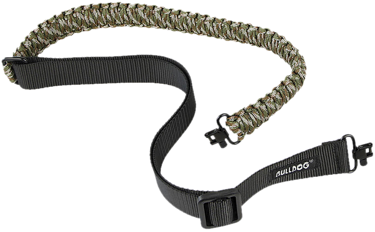 Bulldog BD836 Deluxe Paracord Rifle Sling Multi-Cam w/ Locking Swivels