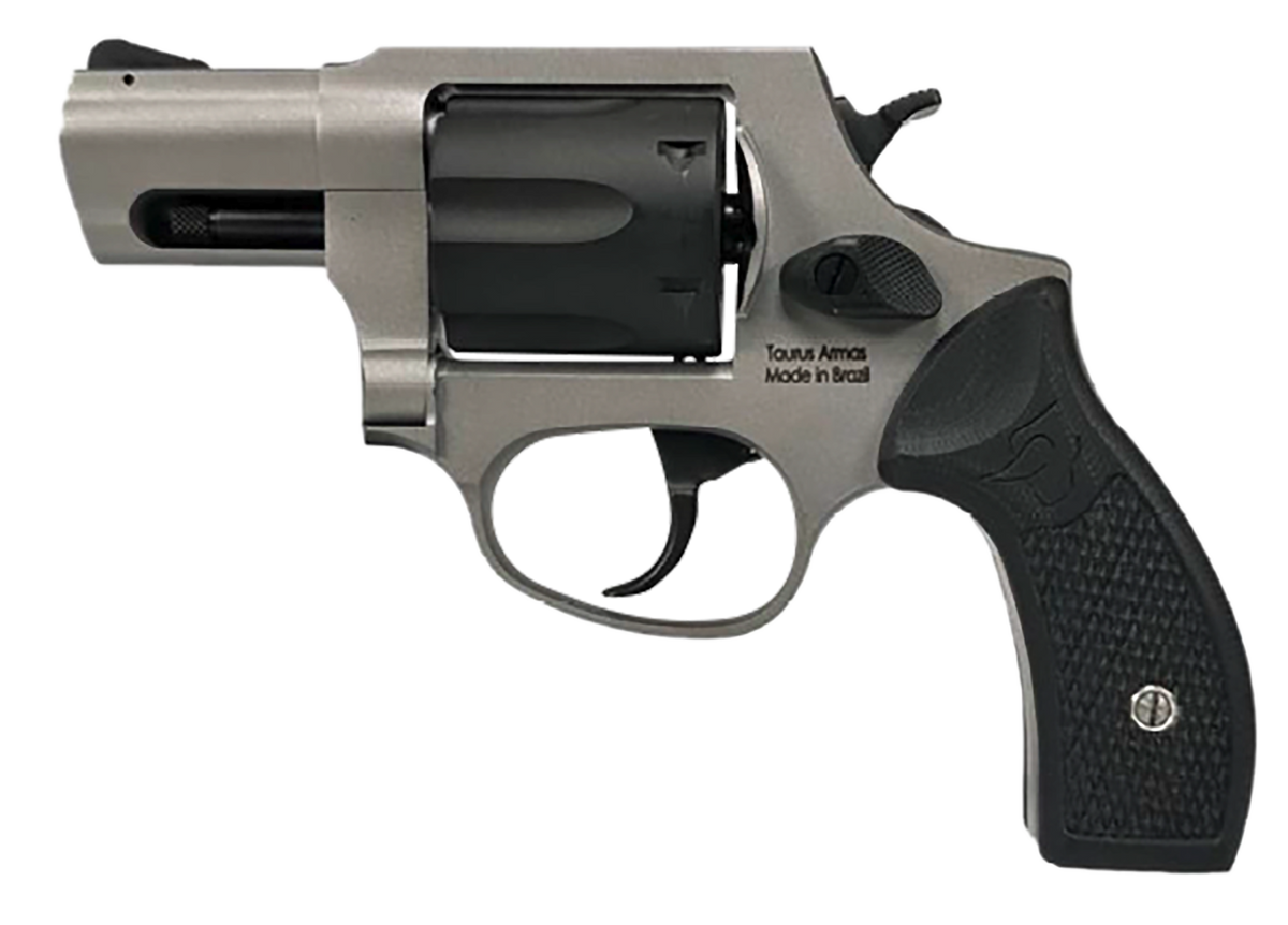 Taurus 856 38 Special 2" 6-Shot DA/SA Small Frame Revolver - Matte Stainless / Black G10