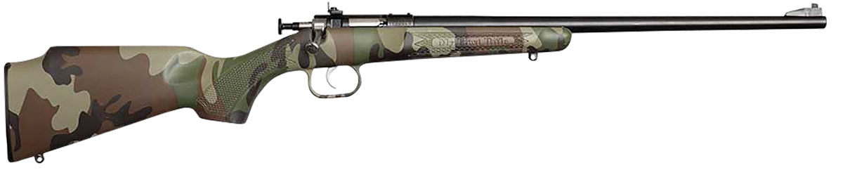 Crickett KSA2170 My First Rifle Gen2 22 S/L/LR 16.10" 1-Rd Bolt Action Rifle - M81 Woodland Camo