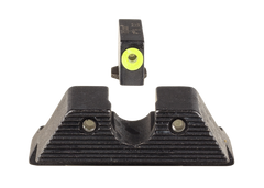 Trijicon HD XR Night Sight Set Green Tritium/Yellow Outline - Black Frame - Fits Glock 42/43/48/43X/43E (Excludes MOS)