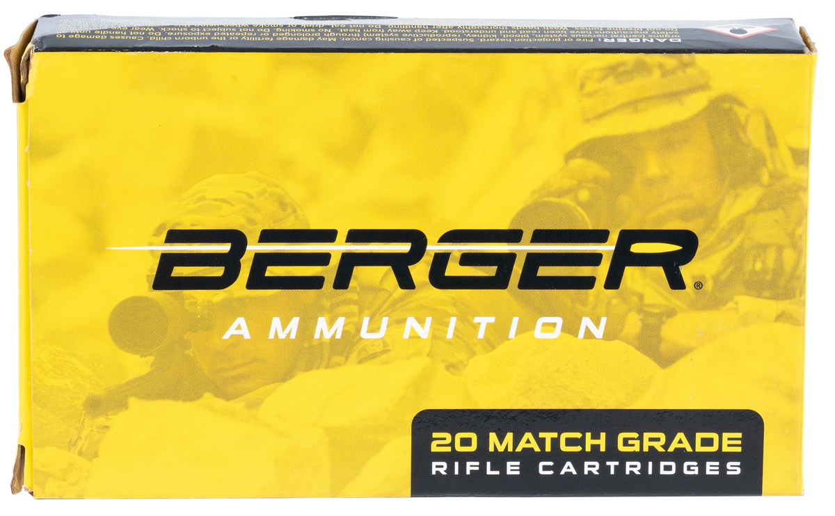 Berger Bullets Tactical Rifle 6.5 Creedmoor 130gr Hybrid Open Tip Match - Box or Case