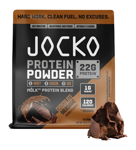 Jocko Fuel Mölk Chocolate Whey Protein Powder 2 lb Bag