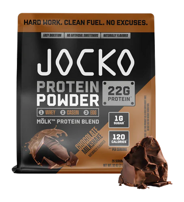 Jocko Fuel Mölk Chocolate Whey Protein Powder 2 lb Bag