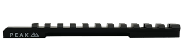 Weatherby Picatinny Rail Matte Black Aluminum - Weatherby Vanguard Long Action 20 MOA