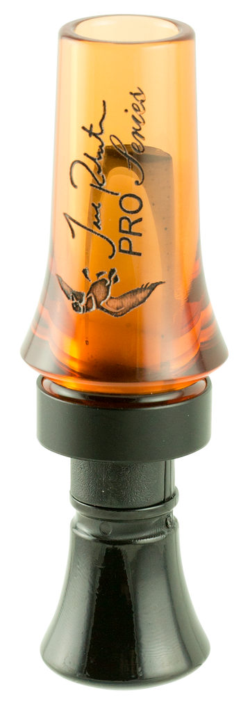 Duck Commander Jase Pro Series Open Call Double Reed Mallard Hen Duck Call - Orange Acrylic