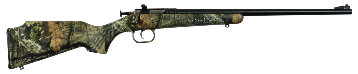 Crickett KSA2163 Youth 22 LR 16.12" 1-Rd Bolt Action Rifle - Mossy Oak Break-Up