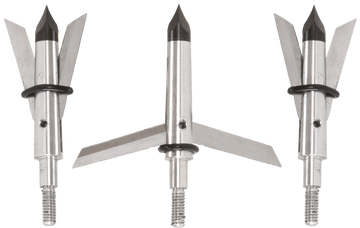 Allen Tomahawk Expandable 100gr 2" Cut Stainless Steel 3-Pack Broadhead
