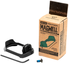 Strike Industries Flared Magwell 9mm Luger/40 S&W Compatible w/Glock 19/23 Gen5 - Black Polymer