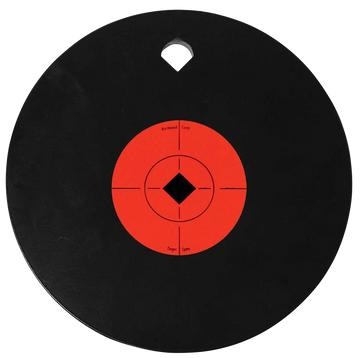 Birchwood Casey World of Targets Single Hole 10" AR500 Steel Gong 3/8" Thick Hanging