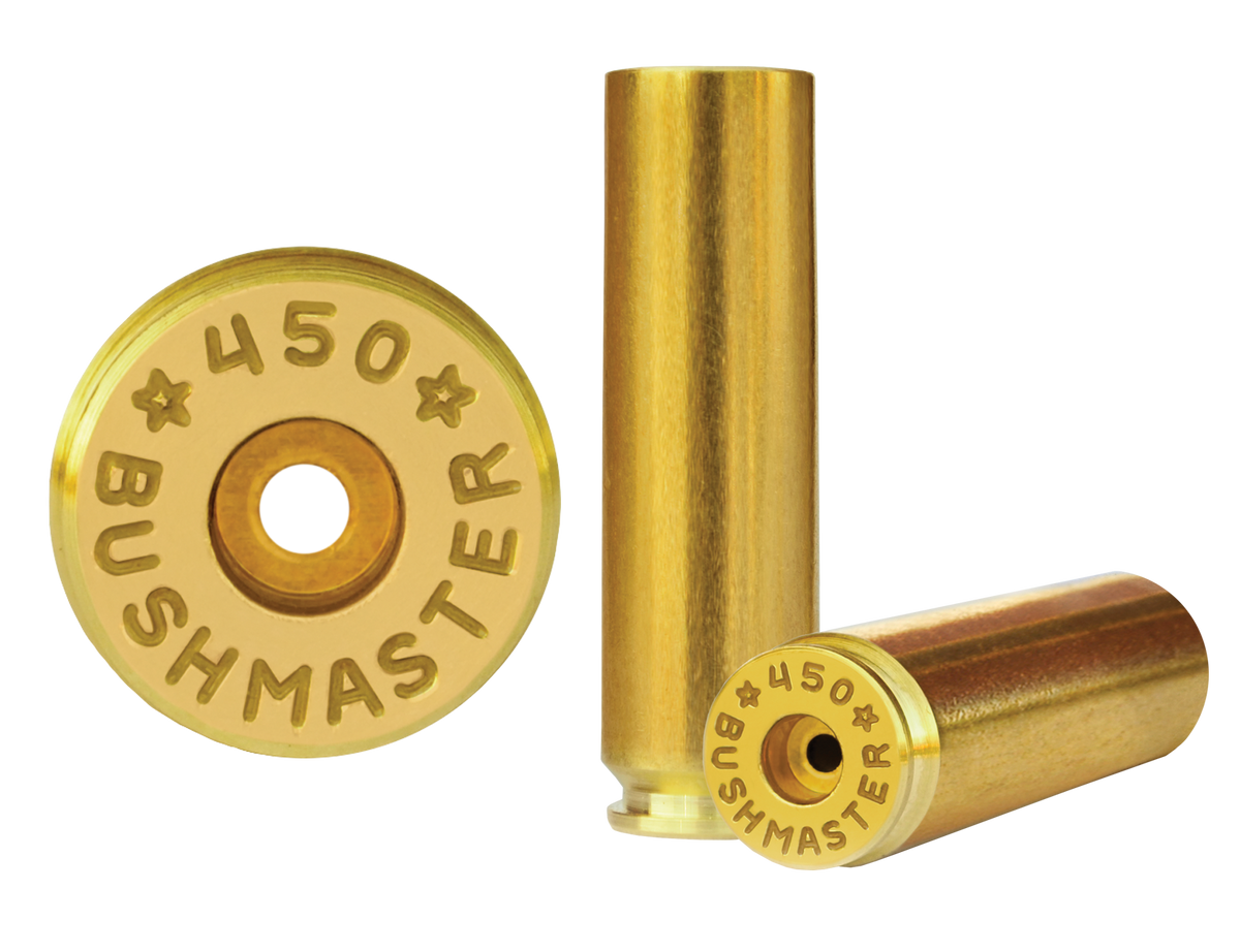 Starline Brass Rifle 450 Bushmaster Unprimed Brass Cases 50 Per Bag