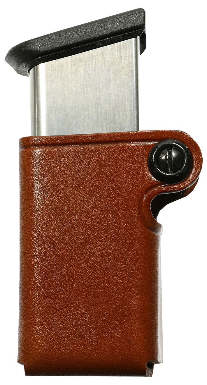 Galco SMC26 Single Mag Case Tan Leather Belt Loop 1.75" Wide - Fits Taurus PT945