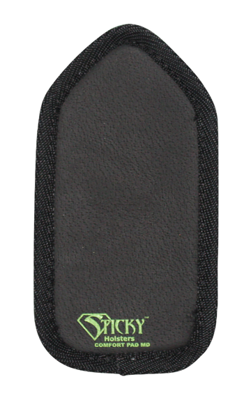 Sticky Holsters Comfort Pad IWB Holster Cushion - Medium Black Foam Hook & Loop Ambidextrous