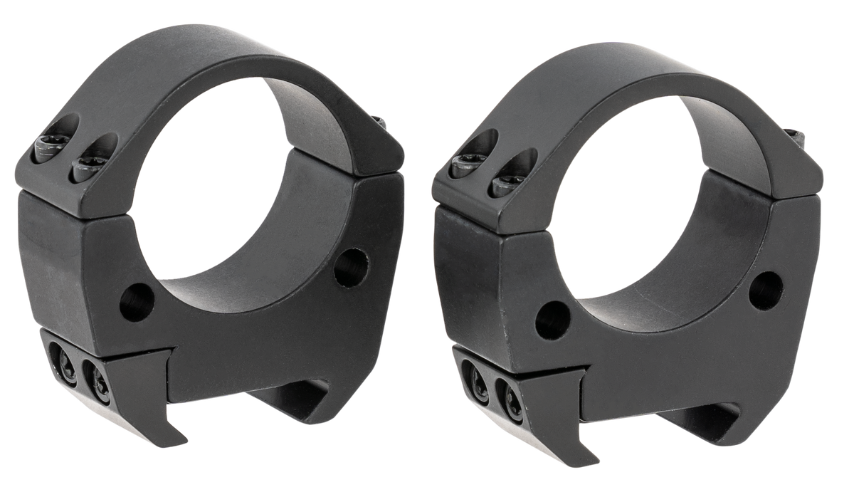 Talley TMS30M Modern Sporting 30mm Medium Picatinny Scope Rings - Black Anodized Aluminum