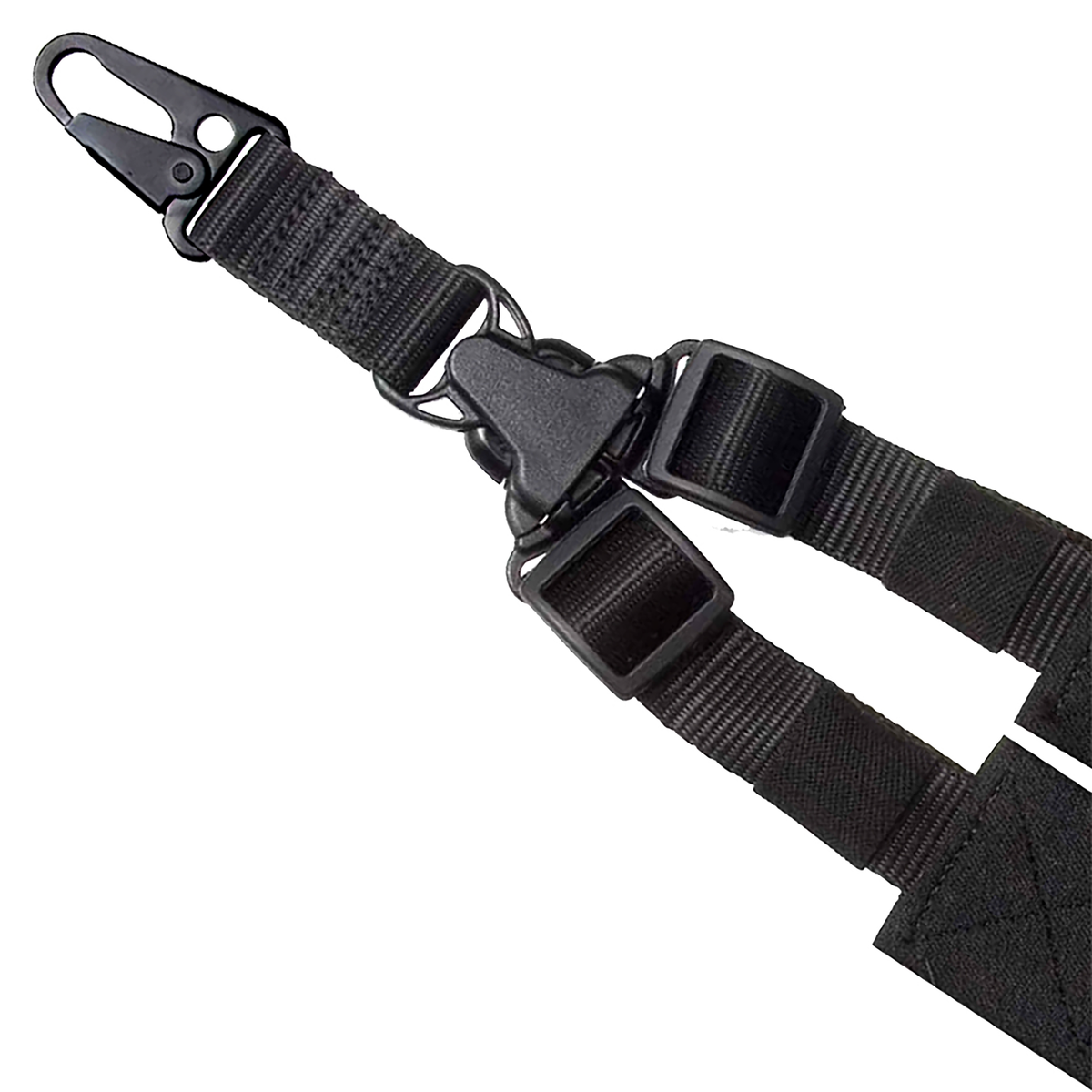 Outdoor Connection A-Tac Single-Point Sling 2" Black Nylon for Rifle/Shotgun