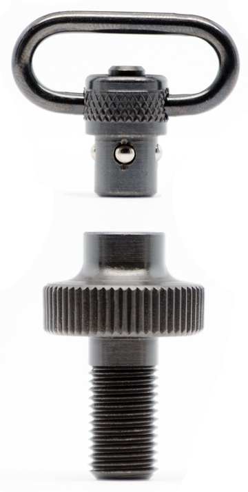 GrovTec GTSW308 Mag Cap 12 Gauge Mossberg 500 1" Push Button Black Oxide Steel