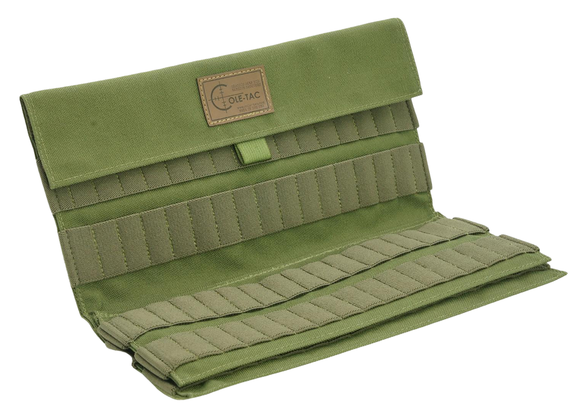 Cole-TAC Ammo Novel 6mm 120-Round OD Green Nylon Ammo Organizer
