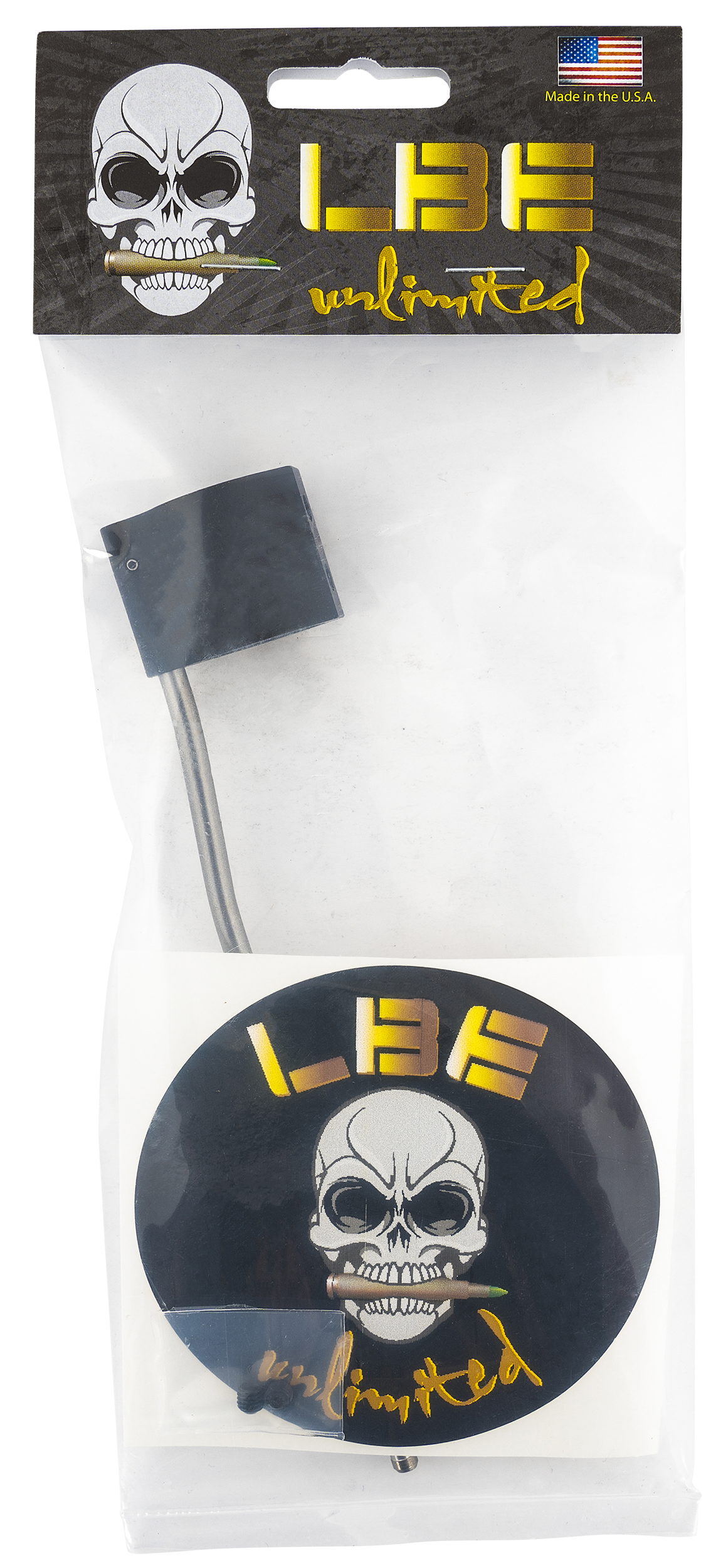 LBE Unlimited ARLGB-P Low Profile Gas Block .750" Pistol Length Gas Tube Black Nitride Steel