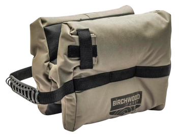 Birchwood Casey TSRB H-Bag Shooting Rest - Unfilled Tan Polyester, Self-Tightening Grip, 12 in x 7 in