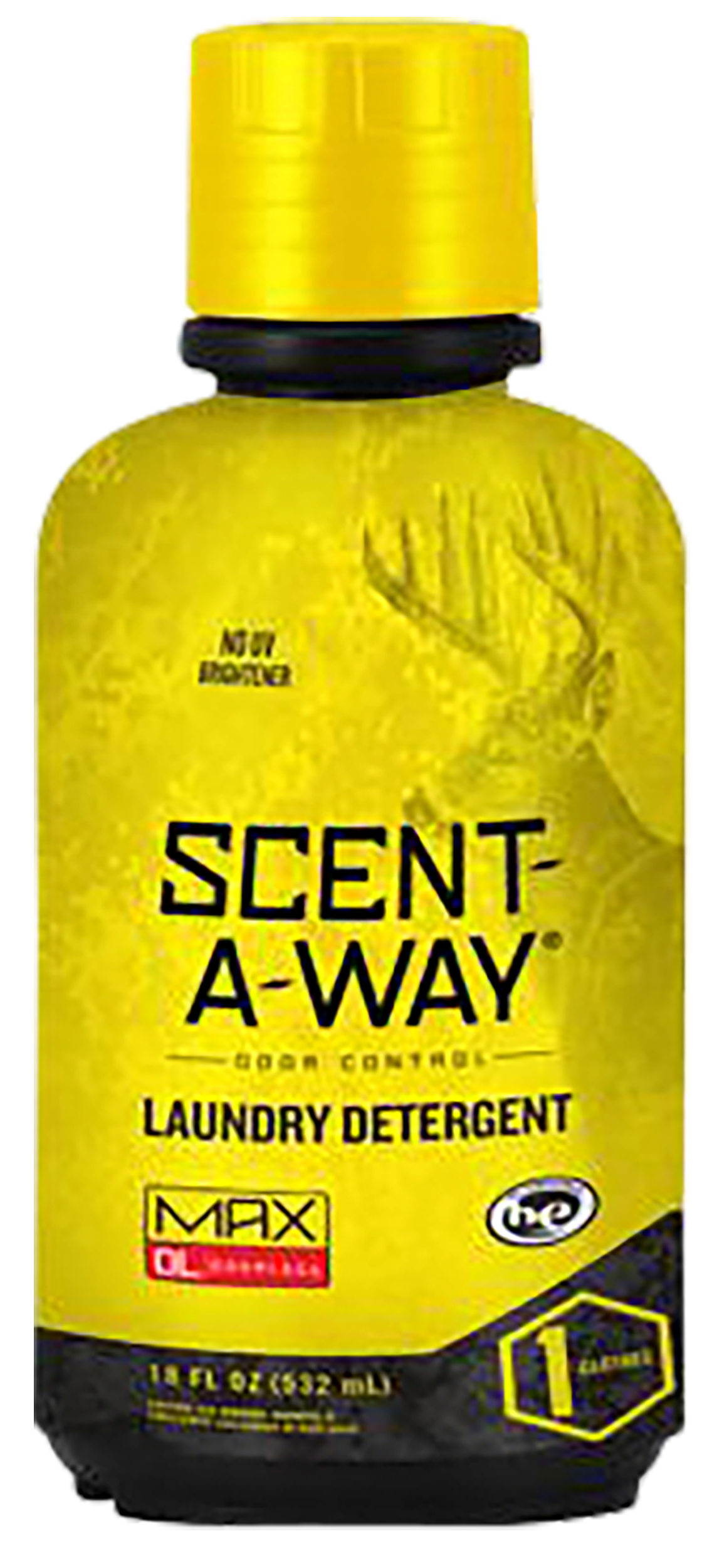 Scent-A-Way Max Laundry Detergent Odor Eliminator 18 oz Bottle - Odorless