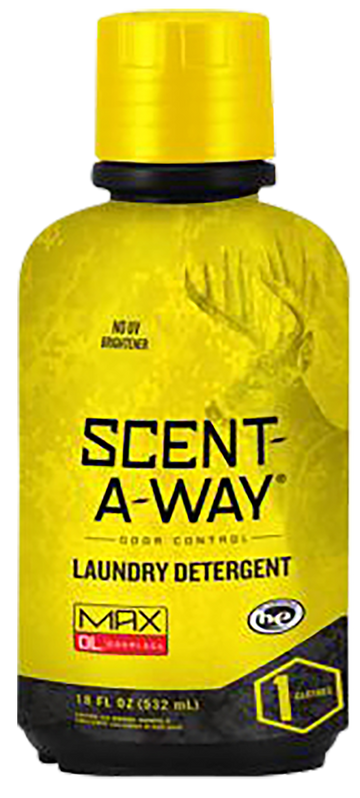 Scent-A-Way Max Laundry Detergent Odor Eliminator 18 oz Bottle - Odorless