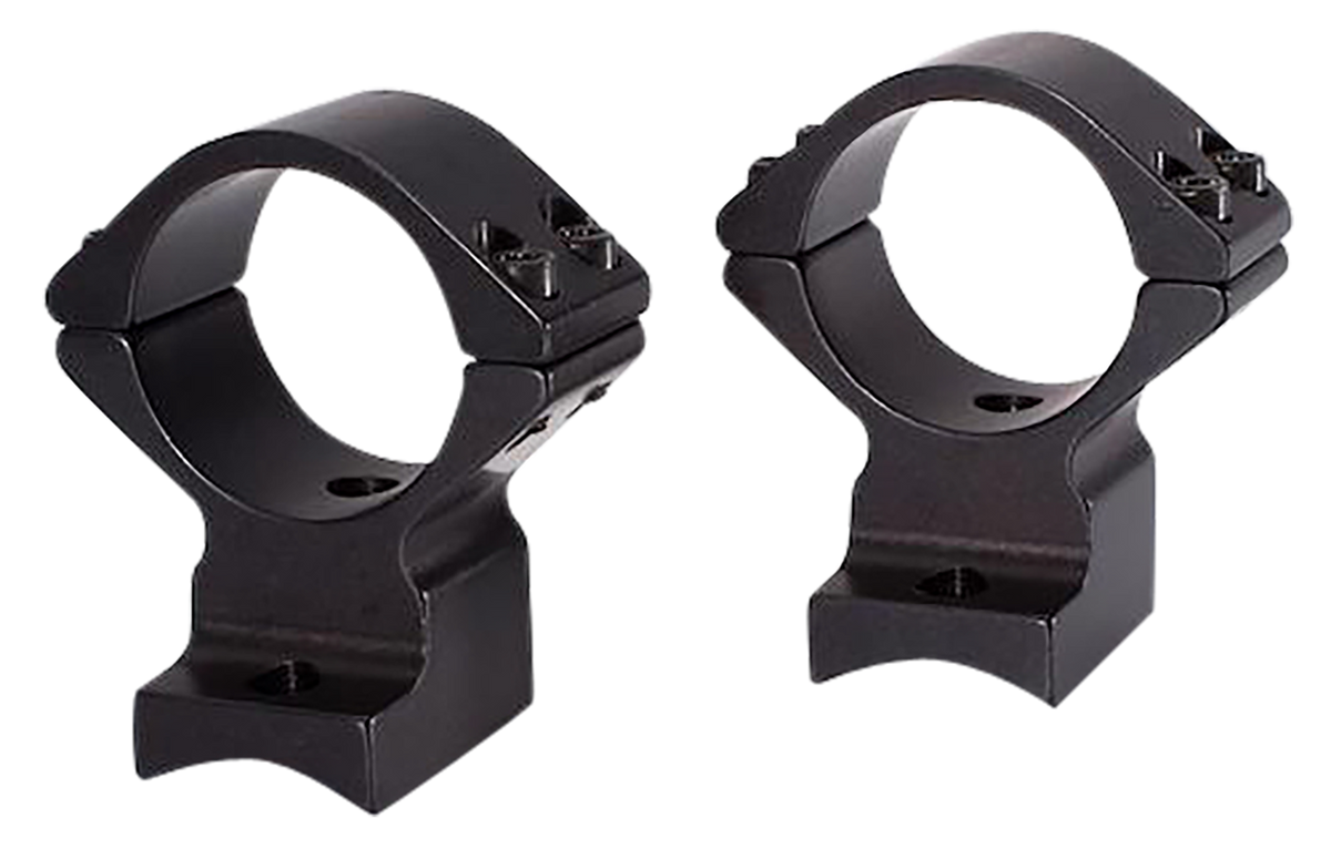 Talley 940706 Scope Mount/Ring Combo 1" Tube Weatherby Mark V Non-Magnum (6 Lug) Medium Rings - Black Anodized