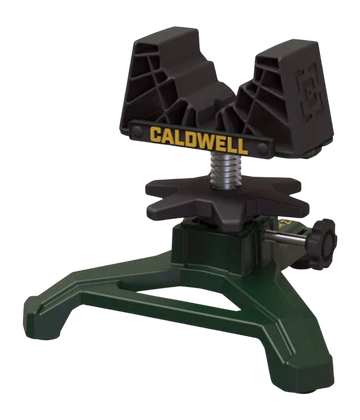 Caldwell Rock Jr 2 Shooting Rest 3-Pt Iron Base Adjustable Elevation