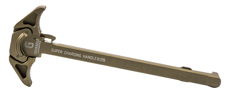 Geissele Automatics Super AR-10 .308/7.62 Ambidextrous Charging Handle - Desert Dirt