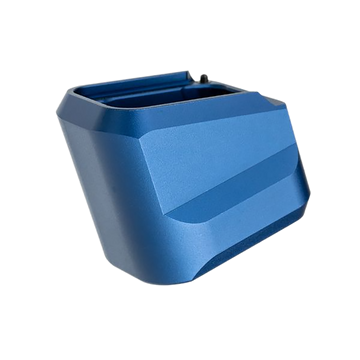 Tyrant CNC Magazine Extension Fits H&K VP9/VP40/P30 +5 Blue Aluminum