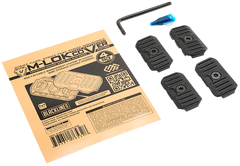 Strike Industries M-LOK Cable Management Cover Short 1.57" Black Polymer