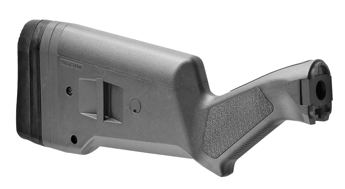 Magpul Industries SGA Shotgun Stock Fixed Stealth Gray Polymer for Remington 870 12 GA