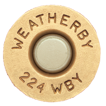 Weatherby 224 Weatherby Magnum Unprimed Rifle Brass - 20/Box