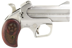 Bond Arms C2K Original 45 Colt/410 Bore 3.5" 2-Rd Derringer - Stainless/Rosewood