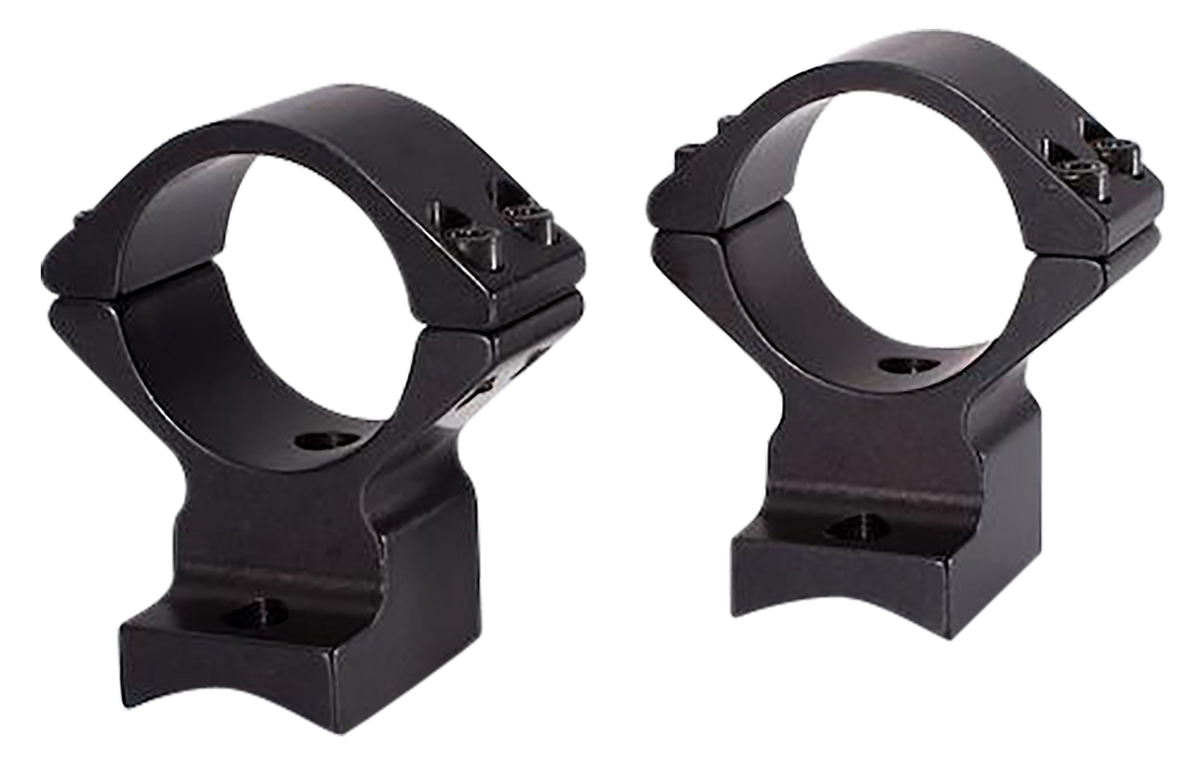 Talley 940702 Scope Mount/Ring Combo 1" Tube Winchester Model 70 Medium Rings - Black Anodized