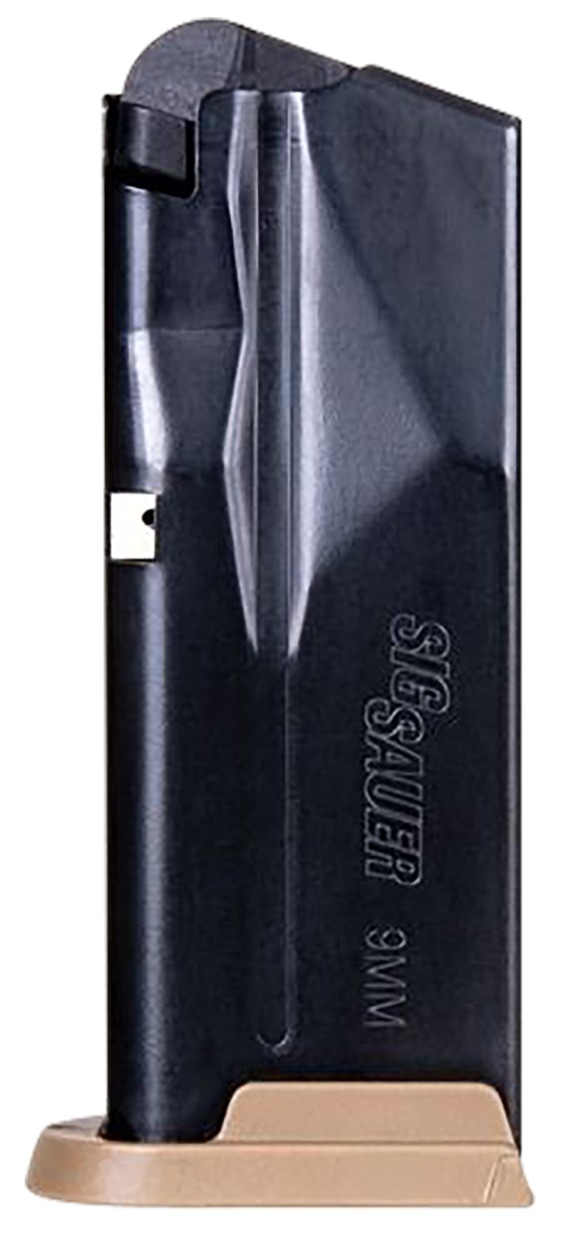 Sig Sauer P365 9mm Luger 10-Round Flush Coyote Brown Steel Pistol Magazine