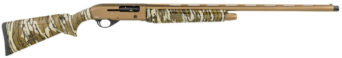 Pointer Field Tek 4 12 Gauge 28" 5+1 3" Semi-Auto Shotgun - Midnight Bronze Cerakote, Mossy Oak Bottomland