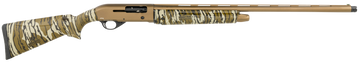 Pointer Field Tek 4 12 Gauge 28" 5+1 3" Semi-Auto Shotgun - Midnight Bronze Cerakote, Mossy Oak Bottomland
