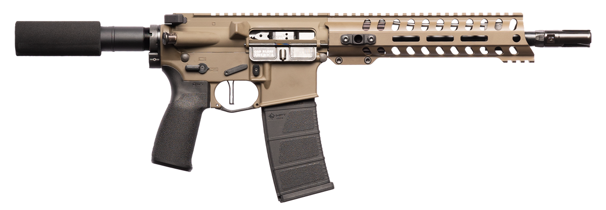 Patriot Ordnance Factory Minuteman DI 5.56x45mm NATO 10.50" 30+1 Semi-Auto Pistol