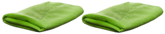 Breakthrough Clean Microfiber Towel 14" x 14" 2-Pack - Green