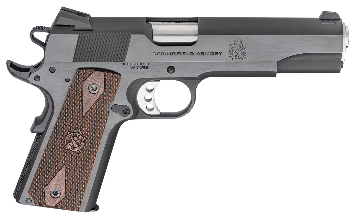 Springfield Armory 1911 Garrison 9mm Luger 5" 9+1 Semi-Auto Pistol - Blued
