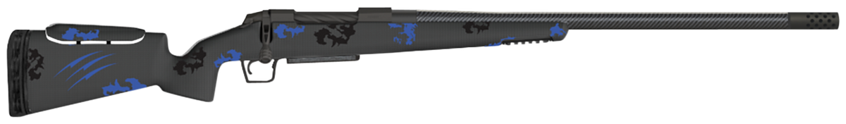 Fierce Firearms Carbon Rival XP 308 Win 20" 4+1 Bolt-Action Rifle - Battle Blue Camo