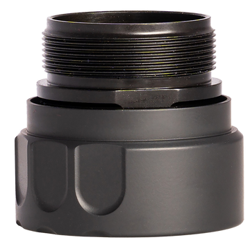 Rugged Suppressor ODTM001 Obsidian Dual Taper Mount Black - Fits Obsidian 9 & 45 Suppressors