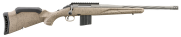 Ruger American Ranch Gen II 6.5 Grendel 16.10" 10+1 Bolt-Action Rifle - Flat Dark Earth Splatter
