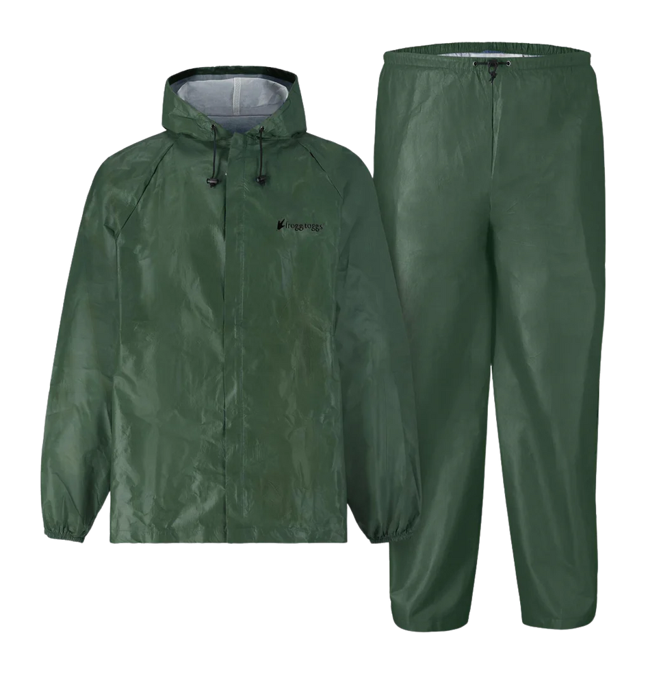Frogg Toggs Ultra-Lite2 Rain Suit OD Green Medium
