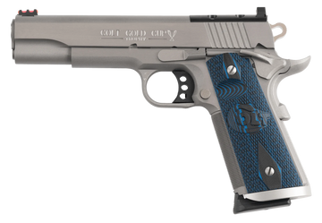 Colt Mfg Gold Cup Trophy 45 ACP 5" 8+1 SAO Pistol - Optic Ready Stainless
