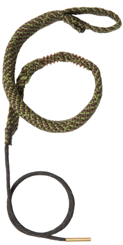 Hoppes BoreSnake Den 44/45 Cal Pistol Bore Cleaner Rope - Bronze Bristle